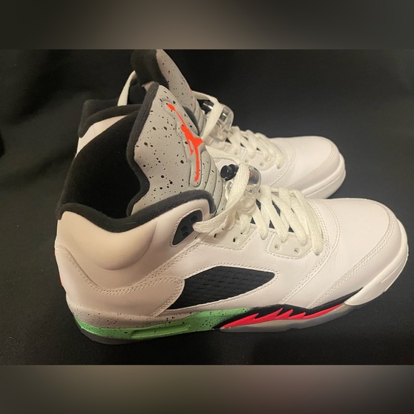 Nike Air Jordan Retro 5 V Poison Green - Picture 4 of 5